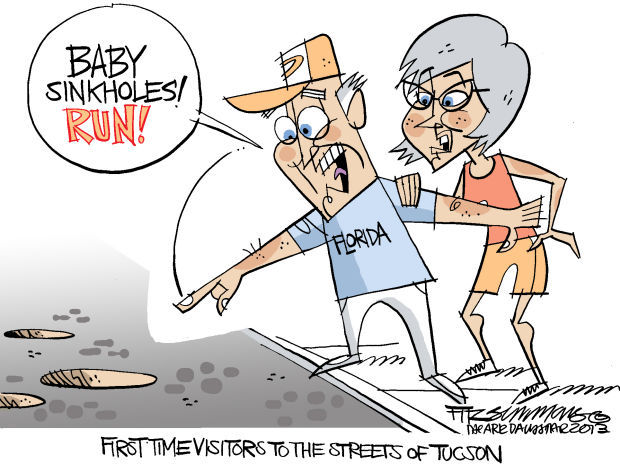 Daily Fitz Cartoon: Carnivorus streets